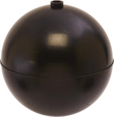 Control Devices - Plastic Floats; Diameter (Inch): 6 ; Thread Size: 1/4-20 ; Maximum Working Pressure (psi): 100 ; Material: Polypropylene ; Material: Polypropylene - Exact Tooling