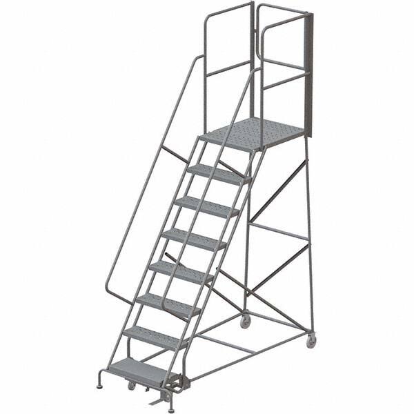 TRI-ARC - Rolling & Wall Mounted Ladders & Platforms Type: Rolling Warehouse Ladder Style: Rolling Platform Ladder - Exact Tooling