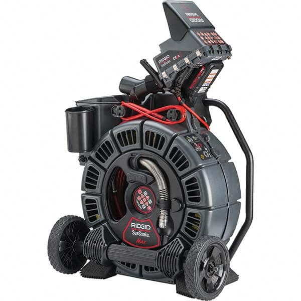 Ridgid - Inspection Cameras & Video Borescopes Type: Inspection Camera w/ Cable Reel Probe Length (Meters): 50.00 - Exact Tooling