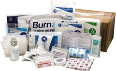 Medique - 62 Piece, 25 Person, Refill for Industrial First Aid Kit - Plastic Bag - Exact Tooling