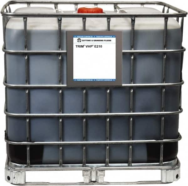Master Fluid Solutions - Trim VHP E210, 270 Gal Tote Cutting & Grinding Fluid - Water Soluble, For Grinding, Drilling, Gundrilling, Gunreaming - Exact Tooling