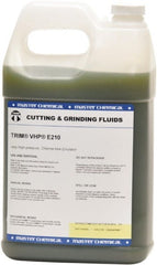 Master Fluid Solutions - Trim VHP E210, 1 Gal Bottle Emulsion Fluid - Water Soluble, For Cutting, Drilling, Sawing, Grinding - Exact Tooling