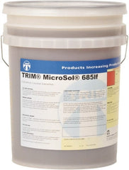 Master Fluid Solutions - Trim MicroSol 685lf, 5 Gal Pail Cutting & Grinding Fluid - Semisynthetic - Exact Tooling