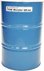 Master Fluid Solutions - Trim MicroSol 606 bd, 54 Gal Drum Cutting & Grinding Fluid - Semisynthetic - Exact Tooling