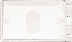 ADVANTUS - Cord Mounted Badge Holder - Clear - Exact Tooling