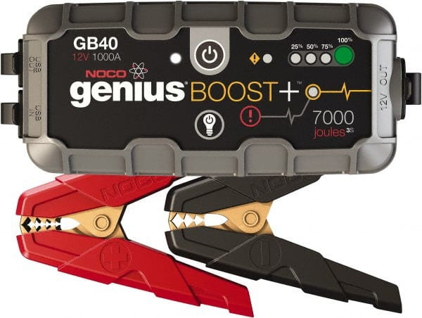 Noco - 12 Volt Jump Starter - 1,000 Amps, 1,000 Starter Amps - Exact Tooling