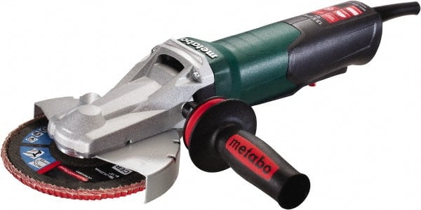 Metabo - 6" Wheel Diam, 9,600 RPM, Corded Angle & Disc Grinder - 5/8-11 Spindle, 13.5 Amps - Exact Tooling