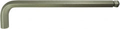 Paramount - 5/8" Hex, Long Arm, Ball End Hex Key - 9-51/64" OAL, Protanium High Torque Steel, Inch System of Measurement - Exact Tooling