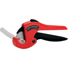 Rothenberger - 1" Pipe Capacity, Tube & Pipe Cutter - Cuts Plastic, PVC, CPVC, 8" OAL - Exact Tooling