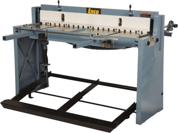 Enco - Floor Shears Power Type: Manual Blade Length (Inch): 37 - Exact Tooling
