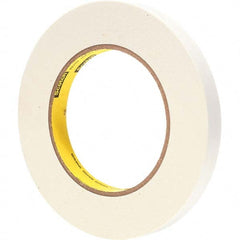 3M - 1/2" Wide x 60 Yd Long x 6.7 mil White Paper Masking Tape - Exact Tooling
