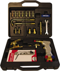 Detroit Torch - 1" Cutting Capacity, 1,470 BTU & CUFT, 3/8" Welding Capacity, Oxygen & Acetylene Torch Kit - Oxy-Acetylene Kit - Exact Tooling