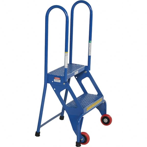 Vestil - 42-5/16" High 350 Lb Capacity 2 Step Foldup - Exact Tooling