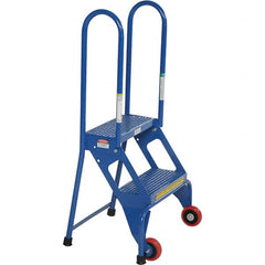 Vestil - 42-5/16" High 350 Lb Capacity 2 Step Foldup - Exact Tooling