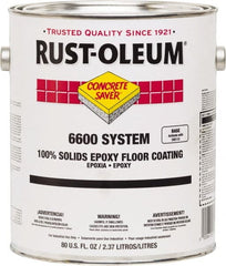 Rust-Oleum - 1 Gal Can Silver Gray 100% Solids Epoxy - 100 Sq Ft/Gal Coverage, <50 g/L VOC Content, Abrasion & Impact Resistance, Easy to Maintain, Durable, Withstands Intermittent Chemical Spills & Low-Viscosity Formula - Exact Tooling