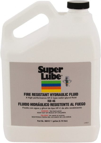 Synco Chemical - 1 Gal Bottle Synthetic Hydraulic Oil - -20 to 60°F, ISO 46, 40-46 cSt at 100°F - Exact Tooling