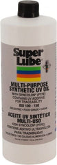 Synco Chemical - 1 Qt Bottle Oil with PTFE Direct Food Contact White Oil - Translucent, -45°F to 450°F, Food Grade - Exact Tooling