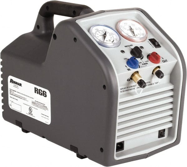 OTC - 115 VAC, Automatic HVAC Refrigerant Recovery - 0.37 to 0.59 Lb/min Vapor Rate of Recovery - Exact Tooling