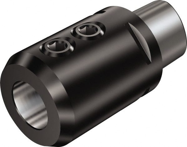 Sandvik Coromant - 2;C8 System Size, Modular Tool Holding System Adapter - 115mm Projection, 84.8mm Body Diam, 6.4173" OAL - Exact Tooling