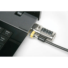 Ability One - Locking Cable & Chain; Length (Feet): 6 ; Lock Type: Combination Cable Lock ; Cable Material: Steel ; Cable Length: 6 - Exact Tooling