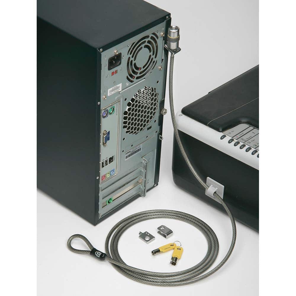 Ability One - Cable Lockouts; Cable Length (Feet): 6 ; Number of Lockout Points: 7 ; Cable Material: Steel - Exact Tooling