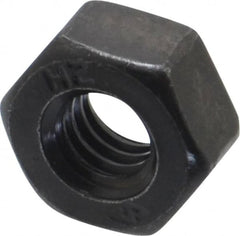 Value Collection - 5/16-18 UNC Steel Right Hand Heavy Hex Nut - 9/16" Across Flats, 19/64" High, Uncoated, 2B Class of Fit - Exact Tooling