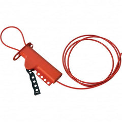 Brady - Cable Lockouts Cable Length (Feet): 8 Number of Lockout Points: 4 - Exact Tooling
