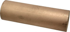 Made in USA - 2 Inch Outside Diameter x 6-1/2 Inch Long, Bronze Round Tube - 1 Inch Inside Diameter, Alloy SAE 841 Oil Impregnated Bronze, 5 Lb. Shipping Weight - Exact Tooling
