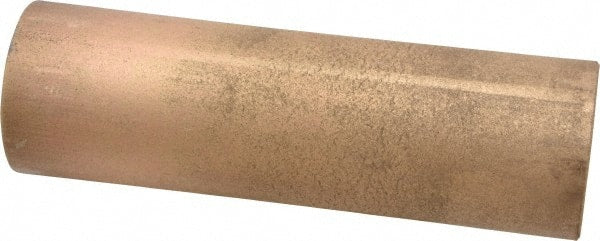 Made in USA - 2 Inch Outside Diameter x 6-1/2 Inch Long, Bronze Round Tube - 1-1/2 Inch Inside Diameter, Alloy SAE 841 Oil Impregnated Bronze, 3 Lb. Shipping Weight - Exact Tooling