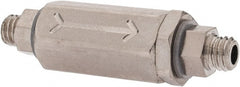 Specialty Mfr - 10-32 Male x Male Universal Check Valve - 0.06 CV Rate, 2.5 CFM, 150 Max psi - Exact Tooling