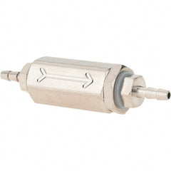 Specialty Mfr - 1/16" Barb x Barb Universal Check Valve - 0.03 CV Rate, 1.5 CFM, 150 Max psi - Exact Tooling