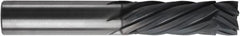 RobbJack - 6mm Cutting Diam x 20mm Length of Cut, 4 Flute, Compression Spiral Router Bit - Diamond Coated, Right Hand Cut, Solid Carbide, 2-1/2" OAL x 6mm Shank Diam, Compression - Exact Tooling