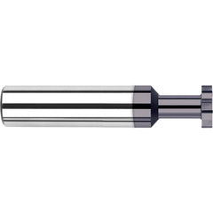 Harvey Tool - 3/16" Cut Diam, 0.018" Cut Width, 3/16" Shank, Straight-Tooth Woodruff Keyseat Cutter - Exact Tooling