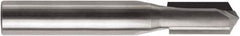 RobbJack - 1/4" Diam, 1/4" Shank Diam, 9/16" Length of Cut, 2 Flute Drill Point End Straight Router Bit - 2" Overall Length, Right Hand Cut, Solid Carbide - Exact Tooling