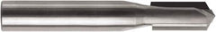 RobbJack - 12mm Diam, 12mm Shank Diam, 22mm Length of Cut, 2 Flute Drill Point End Straight Router Bit - 3" Overall Length, Right Hand Cut, Solid Carbide - Exact Tooling
