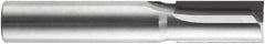 RobbJack - 6mm Diam, 6mm Shank Diam, 14mm Length of Cut, 2 Flute Square End Straight Router Bit - 2" Overall Length, Right Hand Cut, Solid Carbide - Exact Tooling