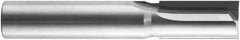 RobbJack - 1/8" Diam, 1/8" Shank Diam, 3/8" Length of Cut, 2 Flute Square End Straight Router Bit - 1-1/2" Overall Length, Right Hand Cut, Solid Carbide - Exact Tooling