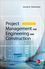 McGraw-Hill - PROJECT MANAGEMENT FOR ENGINEERING AND CONSTRUCTION Handbook, 3rd Edition - by Garold (Gary) Oberlender, McGraw-Hill, 2014 - Exact Tooling