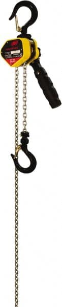 Ingersoll-Rand - 1,100 Lb Lifting Capacity, 10' Lift Height, Mini-Ratchet Lever Hoist - Made from Chain, 54 Lb Avg Pull to Lift Rated Load, 1 Chain - Exact Tooling