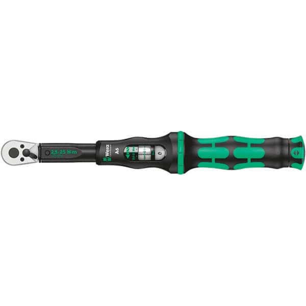 Wera - Torque Wrenches Type: Adjustable Drive Size (Inch): 1/4 - Exact Tooling