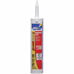 White Lightning - 10 oz Tube Red Latex Foam - -20 to 185°F Operating Temp, 30 min Tack Free Dry Time, 14 to 21 Days Full Cure Time - Exact Tooling