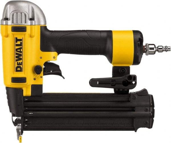 DeWALT - 5/8 to 2-1/8" Nail Length, 18 Gauge Brad Air Nailer - 70 to 90 psi - Exact Tooling