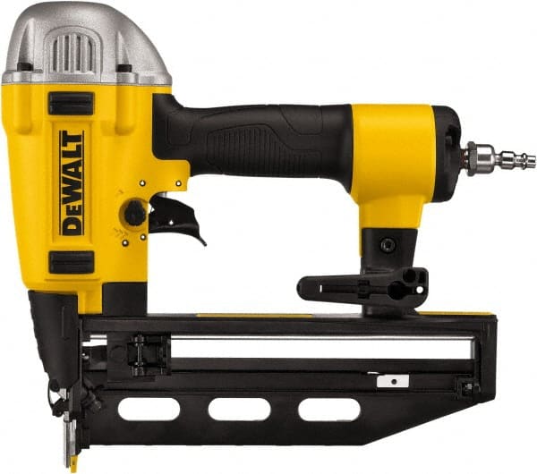 DeWALT - 1-1/4 to 2-1/2" Nail Length, 16 Gauge Finish Air Nailer - 90 to 125 psi - Exact Tooling