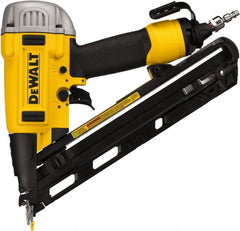DeWALT - 1-1/4 to 2-1/2" Nail Length, 15 Gauge Finish Air Nailer - 90 to 125 psi - Exact Tooling