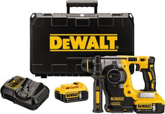 DeWALT - 20 Volt 1" SDS Chuck Cordless Rotary Hammer - 0 to 4,500 BPM, 0 to 1,200 RPM, Reversible - Exact Tooling