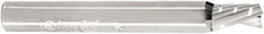 Amana Tool - 1/4" Cutting Diam x 3/8" Length of Cut, 1 Flute, Downcut Spiral Router Bit - Uncoated, Right Hand Cut, Solid Carbide, 2" OAL x 1/4" Shank Diam, 30° Helix Angle - Exact Tooling