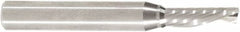 Amana Tool - 3/16" Cutting Diam x 5/8" Length of Cut, 1 Flute, Downcut Spiral Router Bit - Uncoated, Right Hand Cut, Solid Carbide, 2" OAL x 1/2" Shank Diam, 30° Helix Angle - Exact Tooling