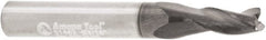 Amana Tool - 3/16" Cutting Diam x 7/16" Length of Cut, 3 Flute, Upcut Spiral Router Bit - AlTiN Coated, Right Hand Cut, Solid Carbide, 1-7/8" OAL x 1/4" Shank Diam, Flute, 30° Helix Angle - Exact Tooling