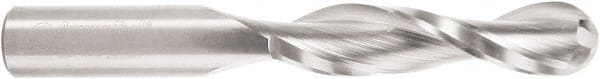 Amana Tool - 1/2" Cutting Diam x 2-1/8" Length of Cut, 2 Flute, Upcut Spiral Router Bit - Uncoated, Right Hand Cut, Solid Carbide, 4" OAL x 1/2" Shank Diam, Core Box, 30° Helix Angle - Exact Tooling
