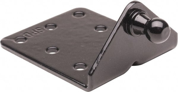 Associated Spring Raymond - 50.8mm Black Powdercoat Mounting Bracket - For Hydraulic Dampers & Gas Springs - Exact Tooling